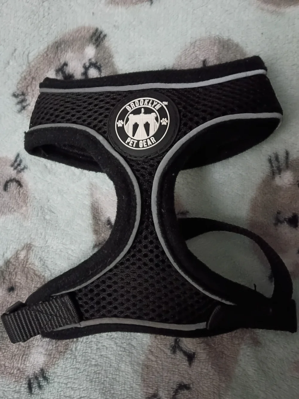 Black Breathable Dog Harness By Brooklyn Pet Gear